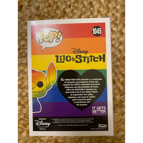 Funko Pop Disney Pride Stitch #1045 - Picture 4 of 5